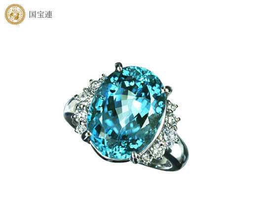 アクアマリン リング