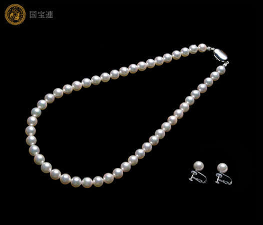 アコヤ真珠 ネックレス＆イヤリング